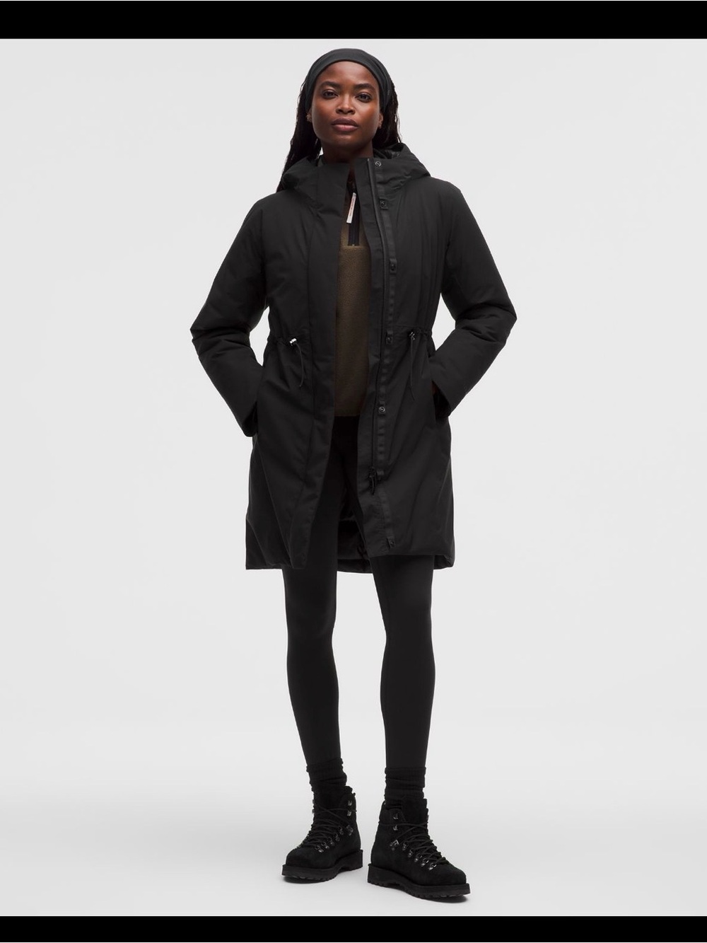 Lululemon Cinch Waist Parka XS